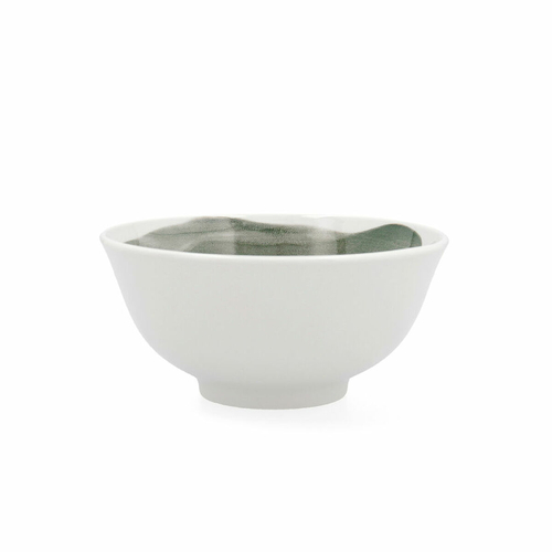 Bowl Bidasoa Ethera Ceramic Green (15 cm) (Pack 6x)