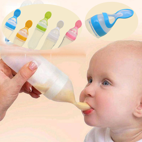 90ml Lovely Infant Baby Safety Silicone