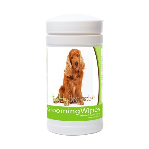 Healthy Breeds 840235151043 Cocker Spaniel Grooming Wipes