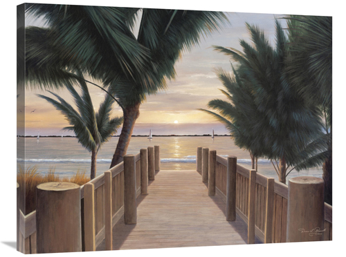 Global Gallery GCS-125769-2835-142 28 x 35 in. Palm Promenade Art Prin