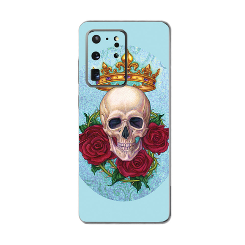 MightySkins SAGS20UL-Fancy Skull Skin for Samsung Galaxy S20 Ultra - F