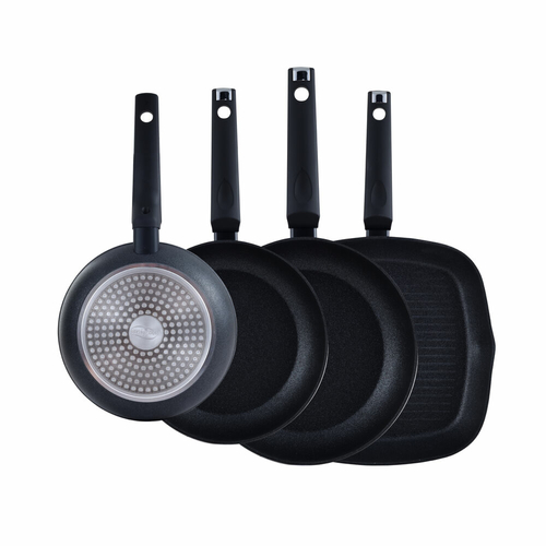 Set of pans San Ignacio Graphite 4 Pieces