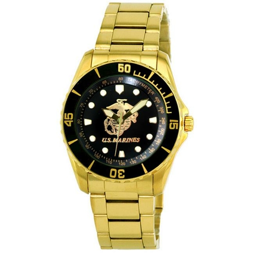 Frontier 61A Aquaforce Stainless Steel Case Analog Watch with Black Di