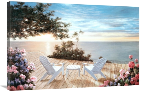 Global Gallery GCS-393945-2436-142 24 x 36 in. Blue Serenade Art Print