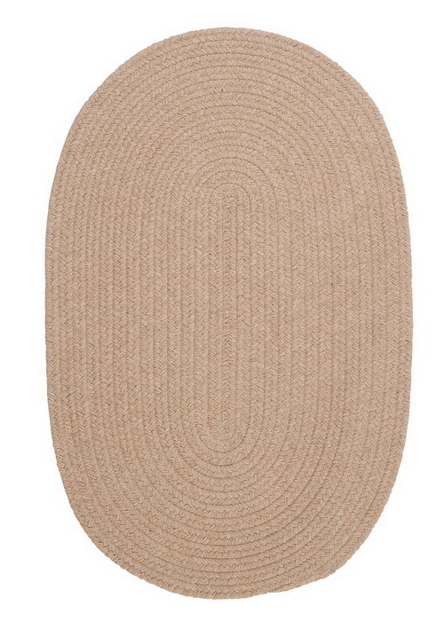Colonial Mills Rug WL13R024X048 Bristol - Oatmeal 2 ft. x 4 ft. Braide