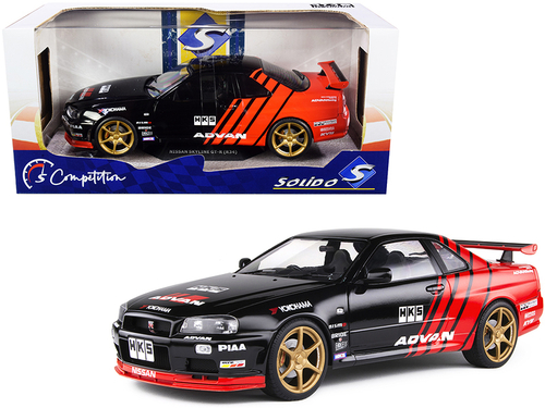 1999 Nissan Skyline GT-R (R34) RHD (Right Hand Drive) \Advan\" Black