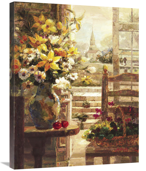 Global Gallery GCS-128076-2432-142 24 x 32 in. Jans Bouquet Art Print 