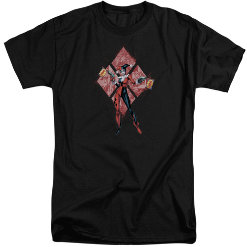 Trevco BM2704-ATT-4 Batman Harley Quinn Diamonds-S by S Adult Tall Fit