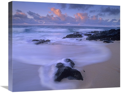 Global Gallery GCS-396316-2024-142 20 x 24 in. Rolling Waves at Dusk a