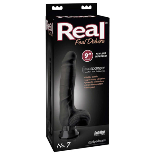 Pipedream Real Feel Deluxe No. 7 Realistic 9 in. Vibrating Dildo With