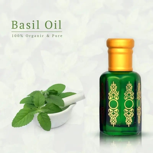 100% Organic  Essential Oil  Basil Oil 15Ml