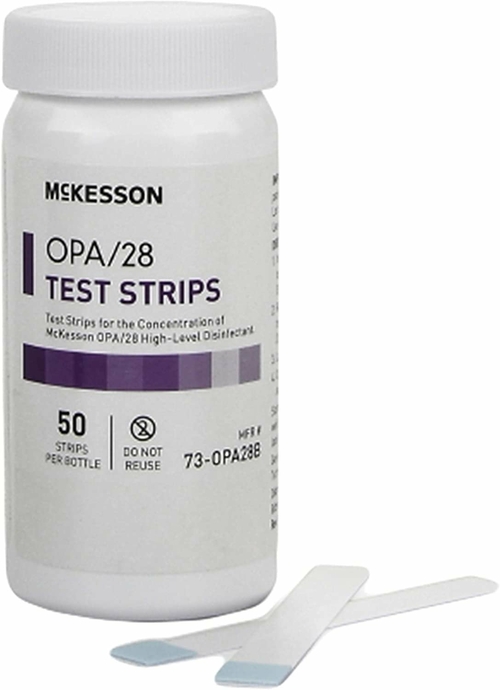 OPA Concentration Indicators Pack of 100 OPA/28 Disposable Test Strips