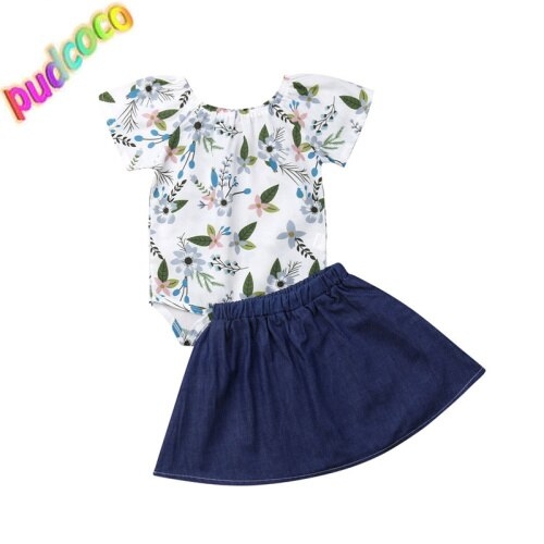 Toddler Kids Baby Girls Summer Clothes