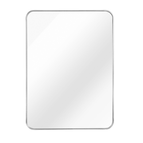 Silver 24 "x32" Rectangular Bathroom Wall Mirror