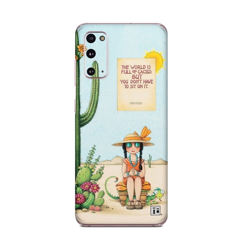 DecalGirl SGS205G-CACTUS Samsung Galaxy S20 5G Skin - Cactus