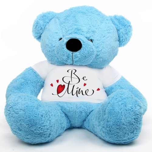 Big Sky Blue Plush Teddy Bear