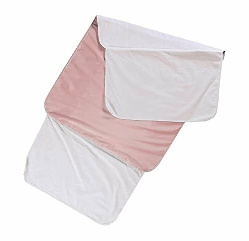 Pack of 12 Quilted Underpads 34 x 36 Incontinence Care Pink Reusable