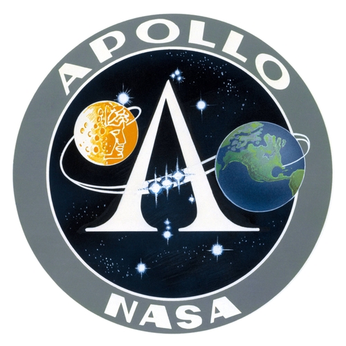 3 Inch Cloth Patch Apollo NASA