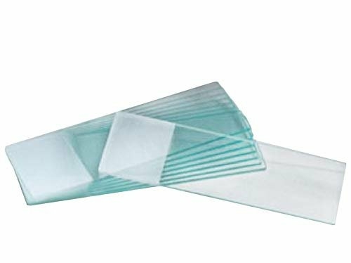 Dukal Pack of 72 Glass Microscope Slides 3" x 1" Frosted Transparent