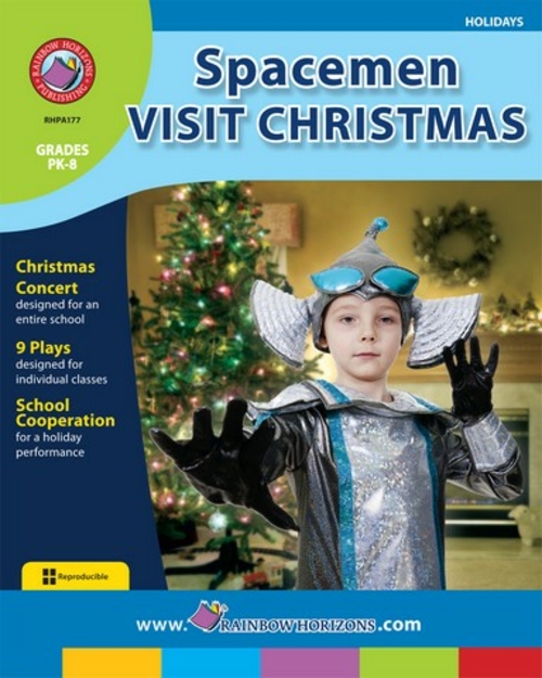 Rainbow Horizons A177 Spacemen Visit Christmas - Grade PK to 8