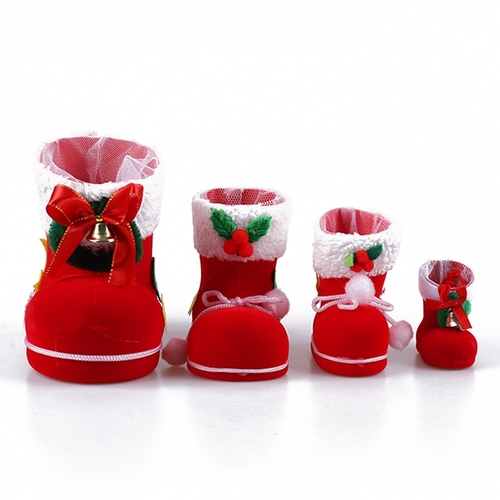 Christmas Santa Claus Boot Shoes Stocking Kids