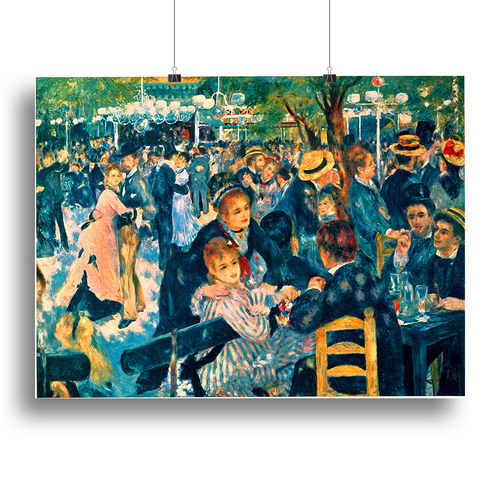 Le Moulin de la Galette Canvas Print or Poster