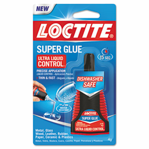 Loctite 1647358 Liquid Super Glue  Clear  0.14oz  1-ea