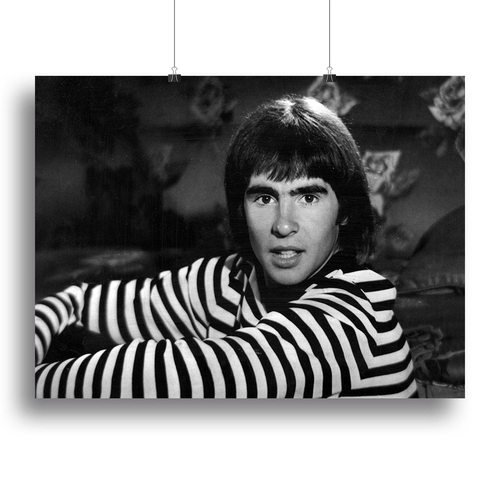 Davy Jones of the Monkees Canvas Print or Poster