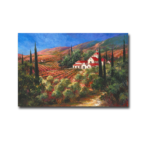 Artistic Home Gallery 2436V933IG Tuscan Monastery by Art Fronckowiak P