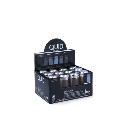Salt cellar Quid Renova 75 ml Transparent Glass 4,5 x 4,5 x 9 cm (12