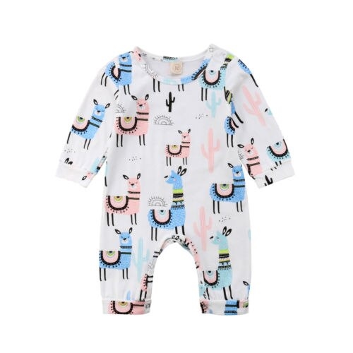 Newborn Baby Girls Boys Romper Jumpsuits