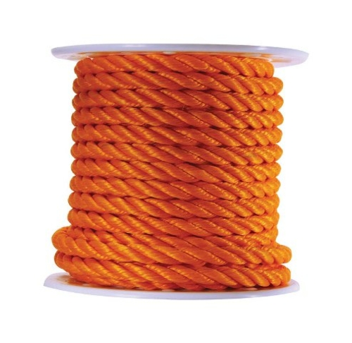 Wellington P9M48S0100Y01S Twisted Polypropylene Rope  0.75 in. dia. x 