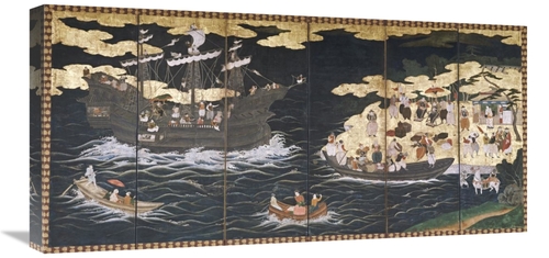 Global Gallery GCS-267440-30-142 30 in. Arrival of the Southern Barbar