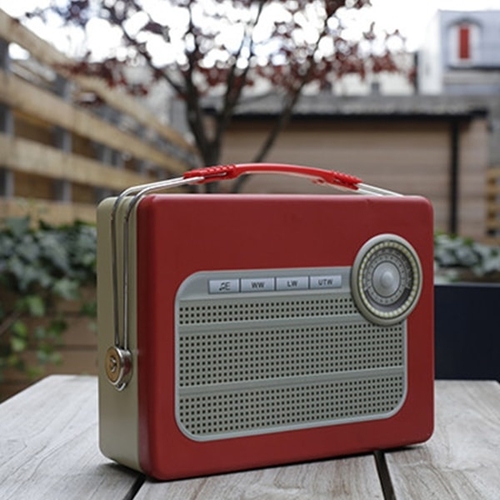 TV/Radio Tin Lunch Box