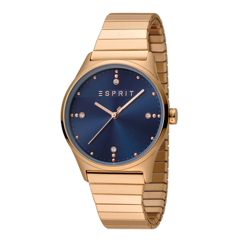 Esprit ES1L032E0125 VinRose Blue Rosegold Matt Ladies Watch