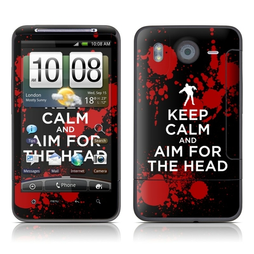 DecalGirl HIPR-KEEPCALM-ZOMBIE HTC Inspire 4G Skin - Keep Calm - Zombi