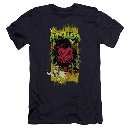 Batman & Bat Killers 2-Premuim Canvas Adult Slim Fit 30-1 T-Shirt,