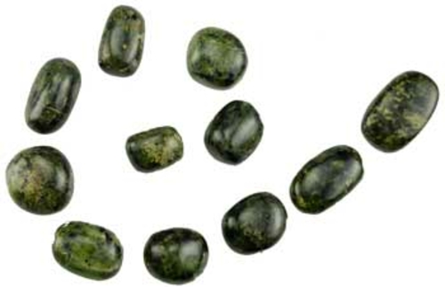 Azure Green GTNEPB 1 Lb Nephrite tumbled