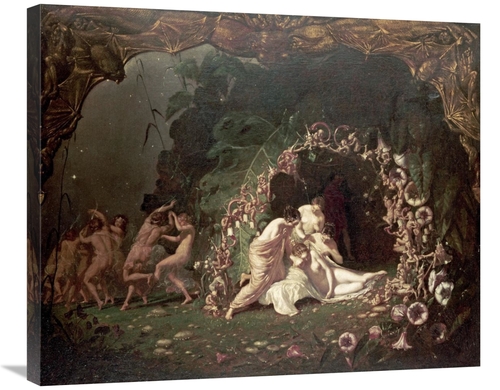 Global Gallery GCS-266143-30-142 30 in. Titania Sleeping Art Print - R