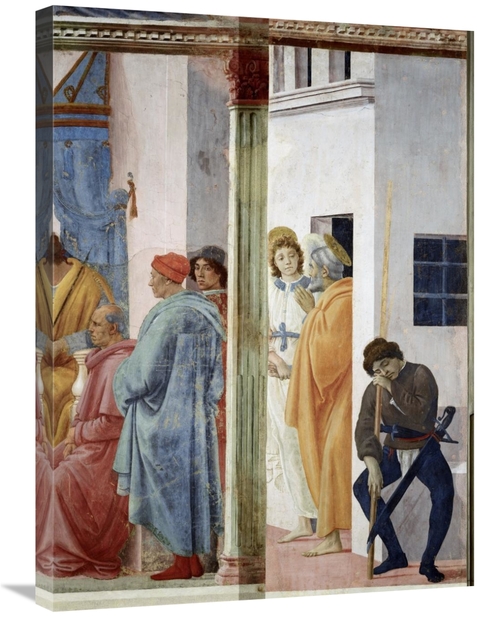 Global Gallery GCS-278239-30-142 30 in. Angel Releases Saint Peter Fro