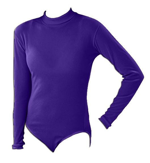 Pizzazz 8500 -PUR -YXS 8500 Youth Bodysuit, Purple - Extra Small
