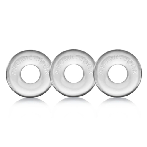 Tri Ring Cock Cage Oxballs  Ringer of Do-Nut (3 pcs)