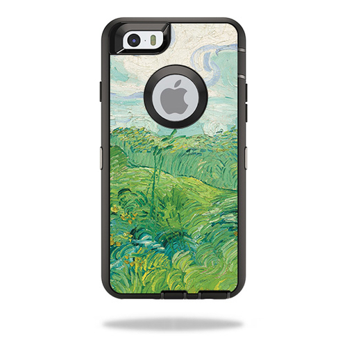 MightySkins OTDIP6-Green Wheat Fields Skin for Otterbox Defender iPhon