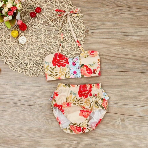 2 Pcs Kids Baby Girls Hanging Neck