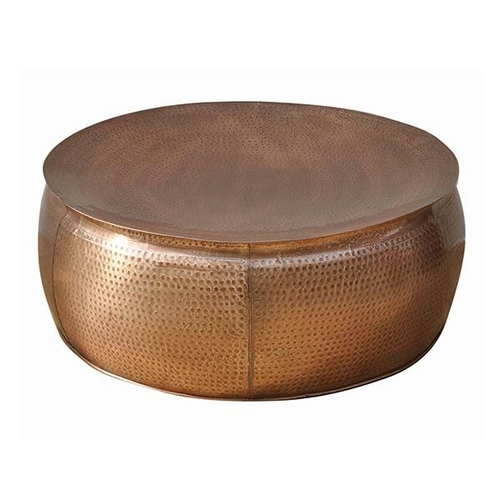 Bronze Look Hammered Coffee Table