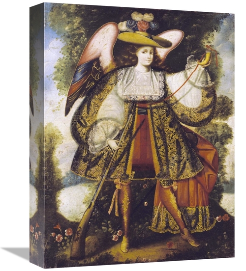 Global Gallery GCS-266140-16-142 16 in. Arcangel Con Arcabuz Art Print