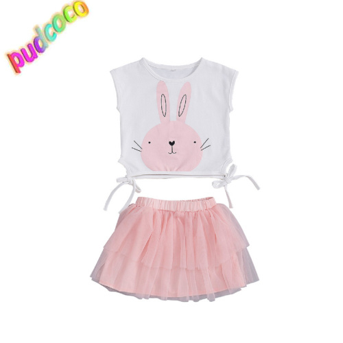 Easter Toddler Baby Girl Summer Tops +Tutu