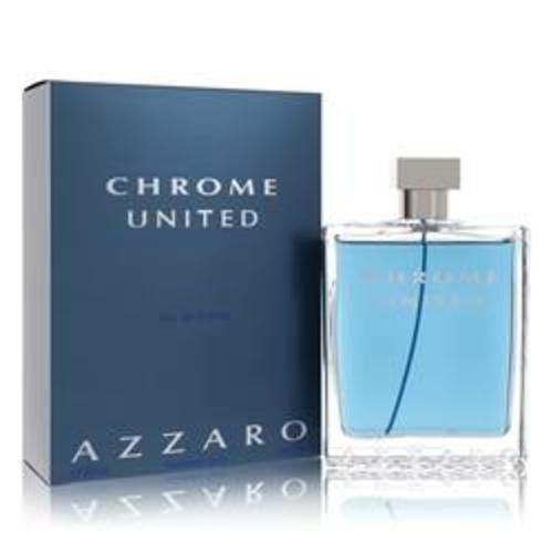 Chrome United Eau De Toilette Spray By Azzaro 6.8 oz Eau De Toilette