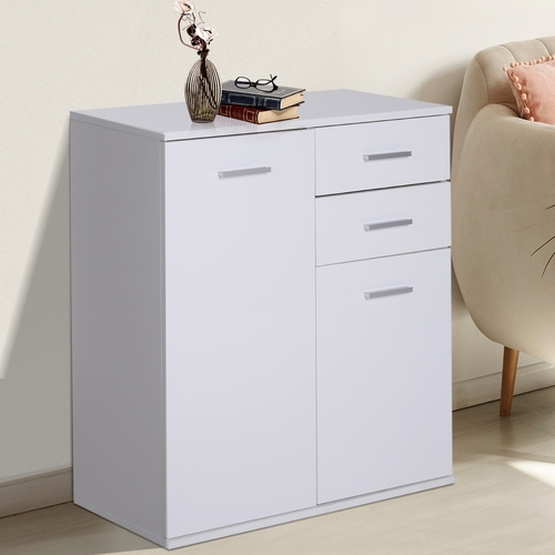 HOMCOM Free Standing Storage Cabinet Console Sideboard Table Living