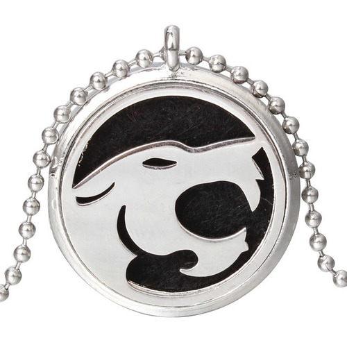 New Tiger Aroma Diffuser Necklace 25 Designs Open